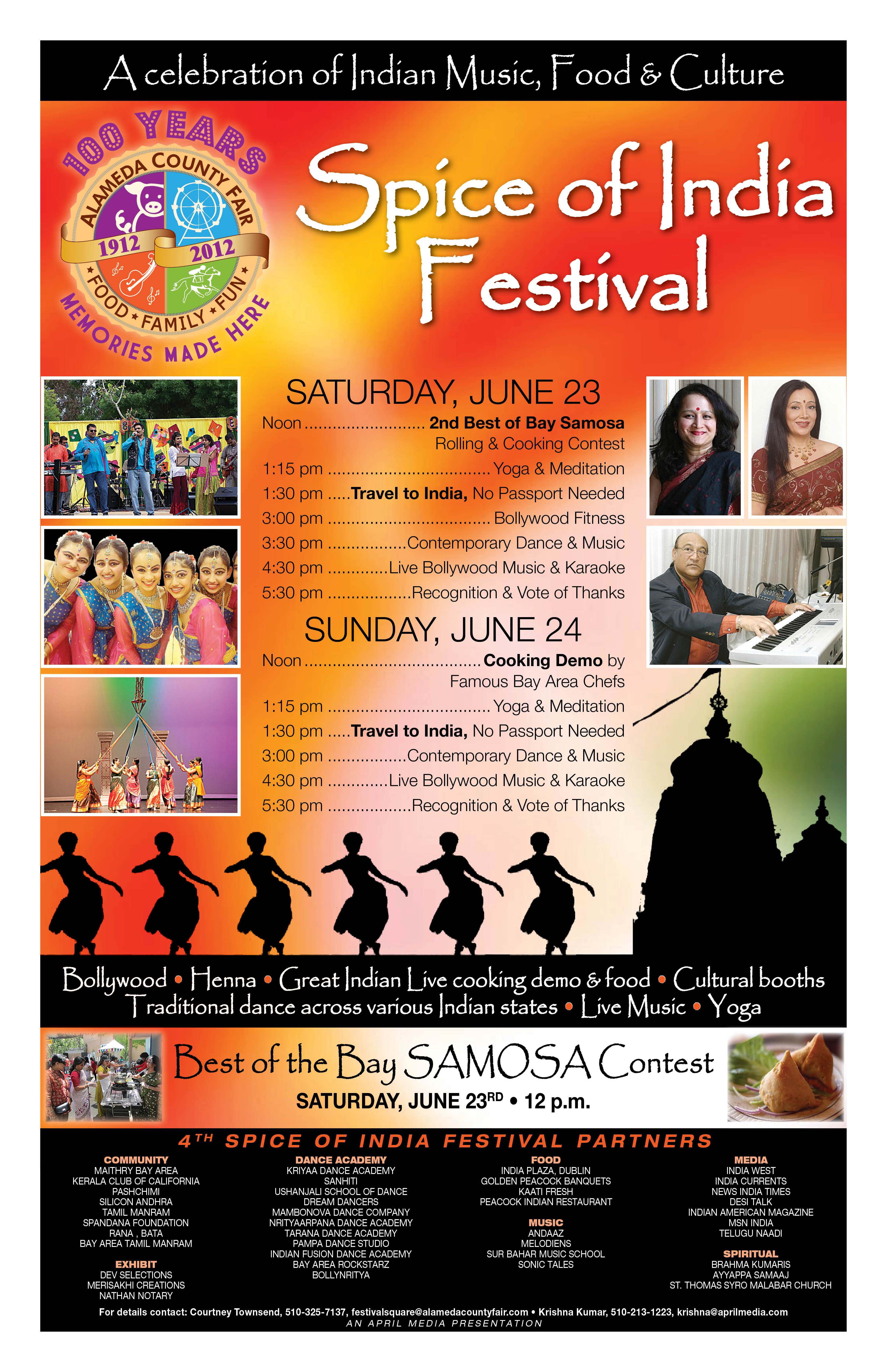 Spice of India Poster – Pleasanton Alameda County Fair | Connecting ...